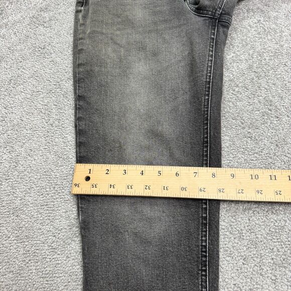 BDG Urban Outfitters Slim Straight Denim jeans Womens 28 Faded Black High Rise - Picture 15 of 16